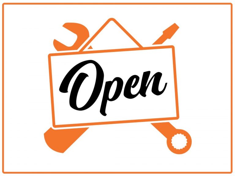 Open Holidays sign